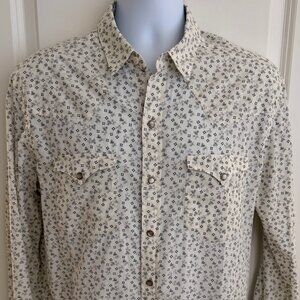 Double RL Ralph Lauren Western-style cotton shirt